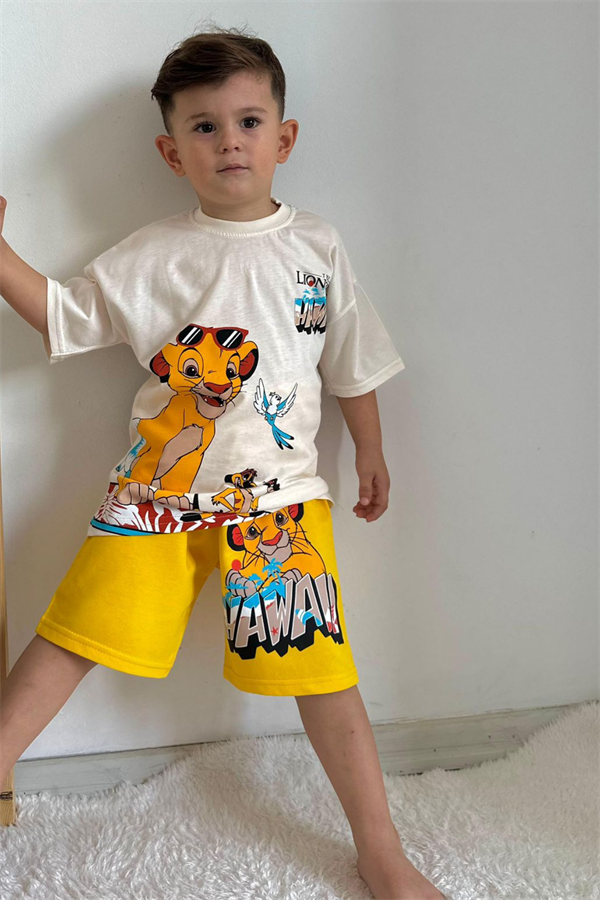 Lion King Havai Şortlu Takım