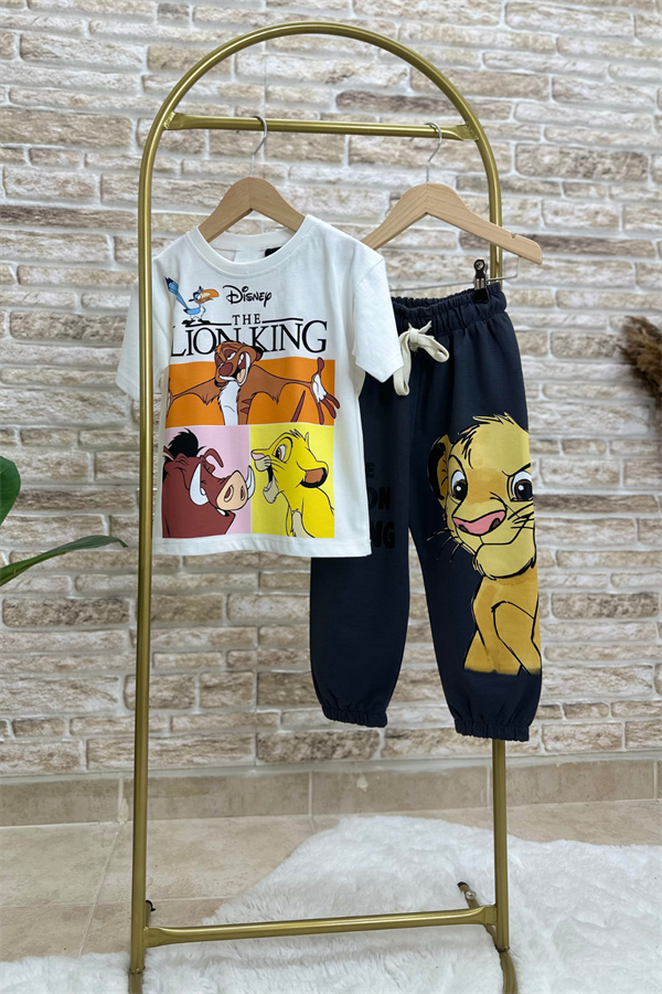 Lion King Tshirt Eşofman Takım
