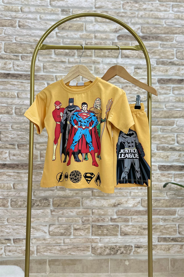 Marvel Hardal Şortlu Takım