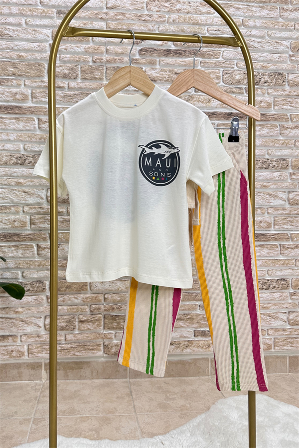 Mau Jogger Çizgili Takım