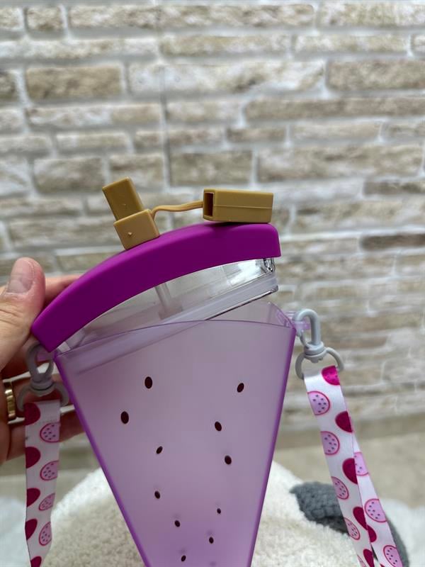 Meyve Dilimi Mor Su Matarası 400 ML