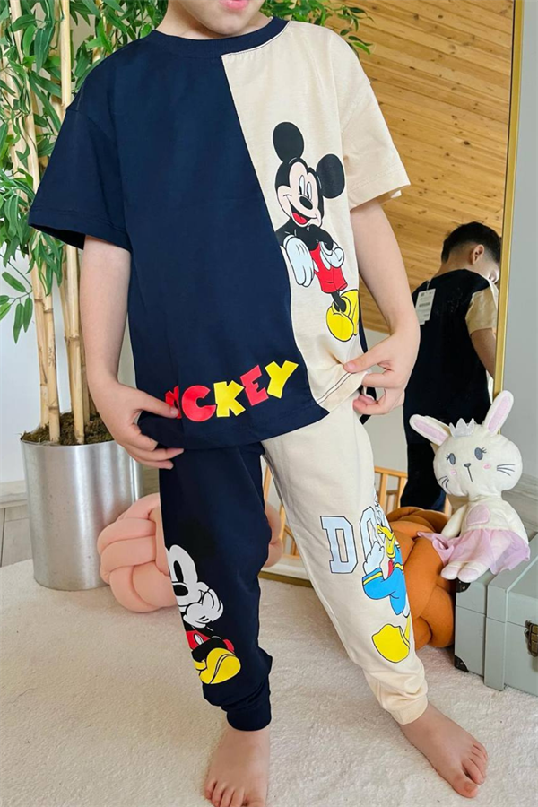 Mickey & Donald  Laci Krem Takım
