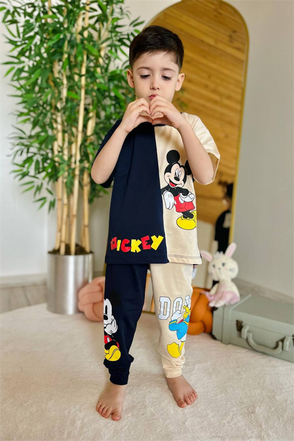 Mickey & Donald  Laci Krem Takım