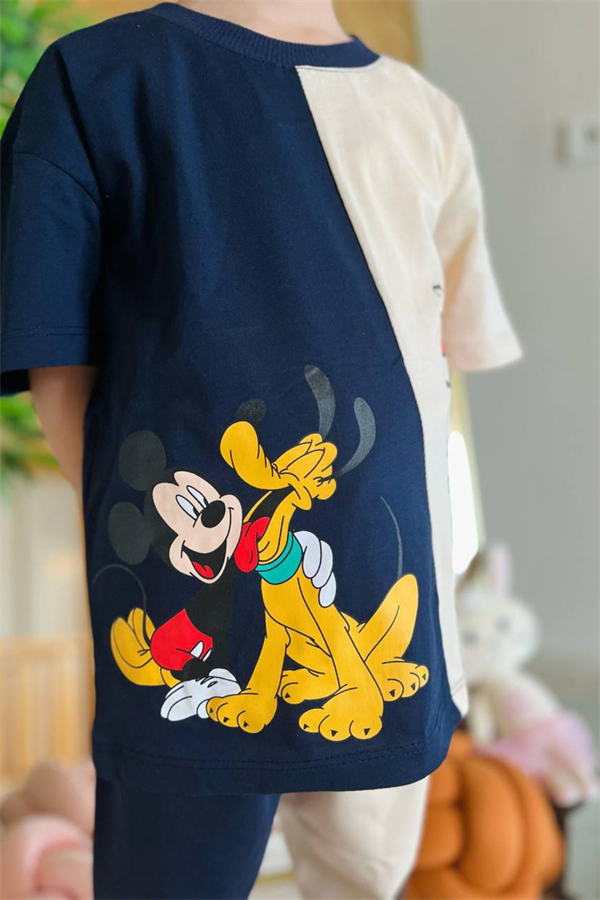 Mickey & Goffy Laci Krem Takım