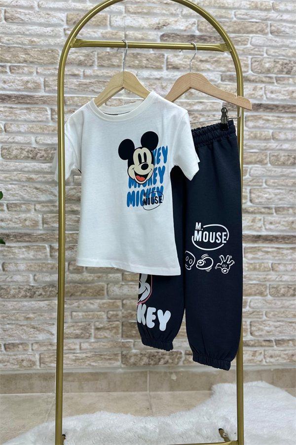 Mickey Mouse Tshirt Eşofman Takım