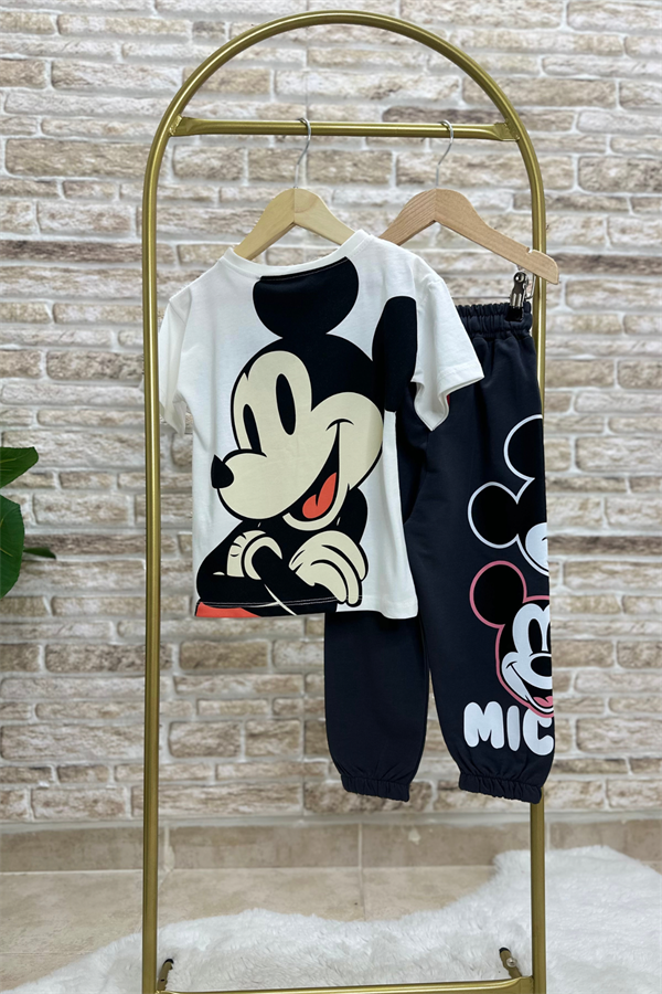 Mickey Mouse Tshirt Eşofman Takım
