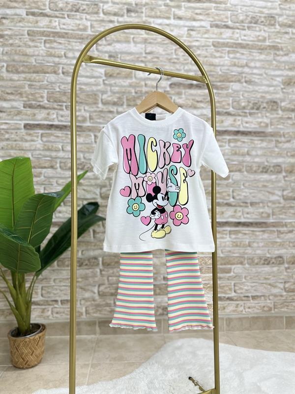 Kız Çocuk Minnie Minnie İspanyol Tayt Takım