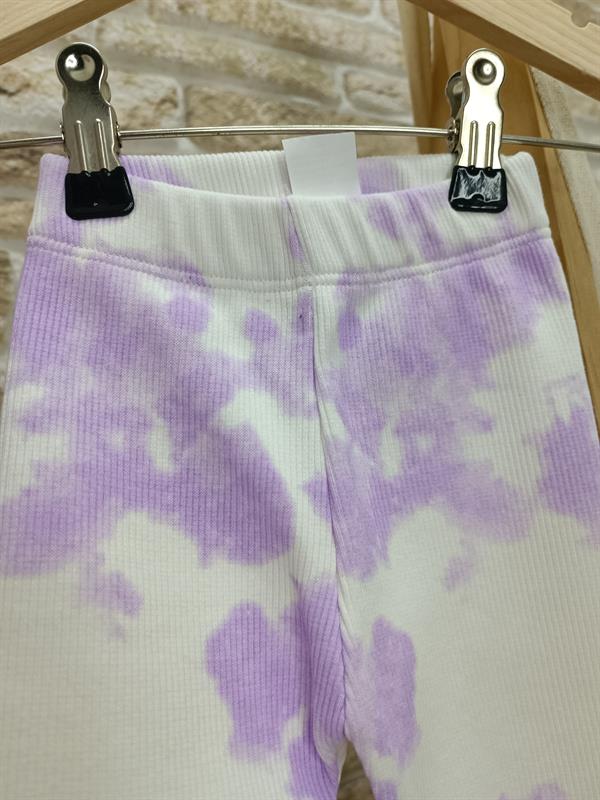 Minnie & Soncap Baskılı Lila Fitilli Taytlı Takım