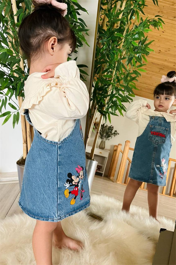 Minnieli Kot Jile Elbise