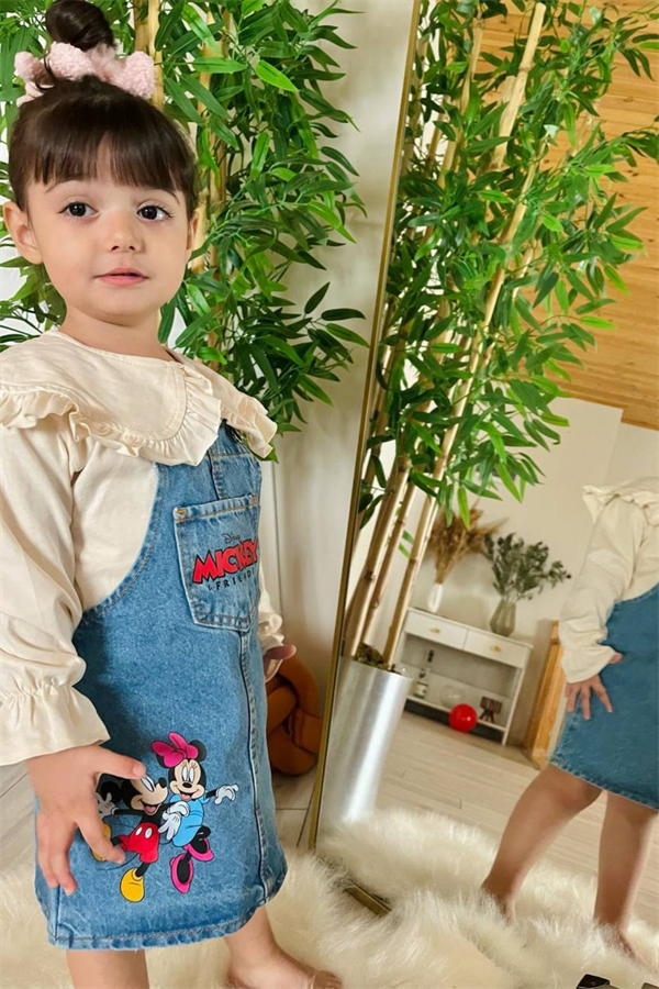 Minnieli Kot Jile Elbise