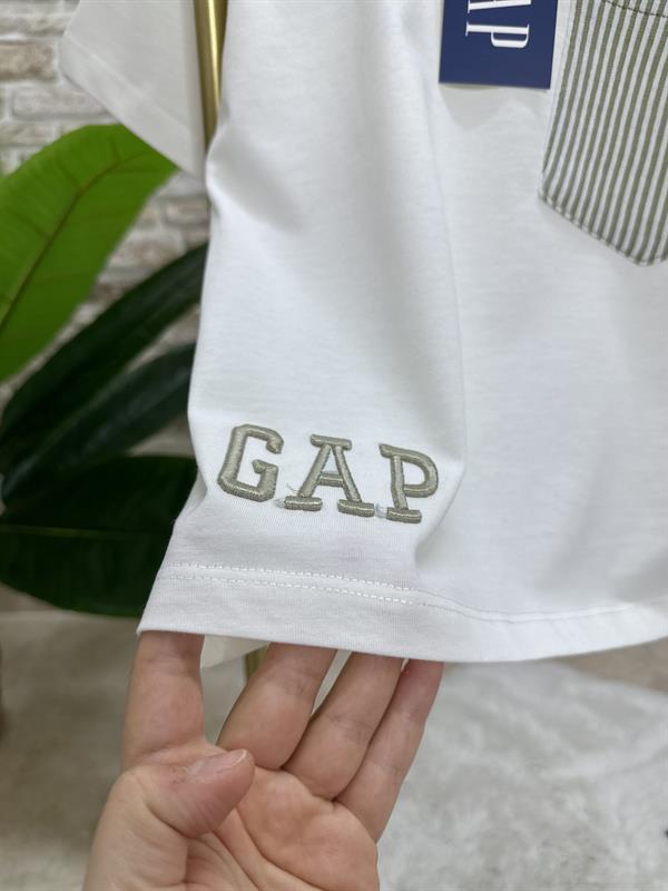 Nakışlı Gap Krem Şortlu Takım