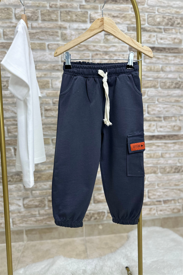 Erkek Çocuk Next Antrasit Kargo Cepli Eşofman Takım