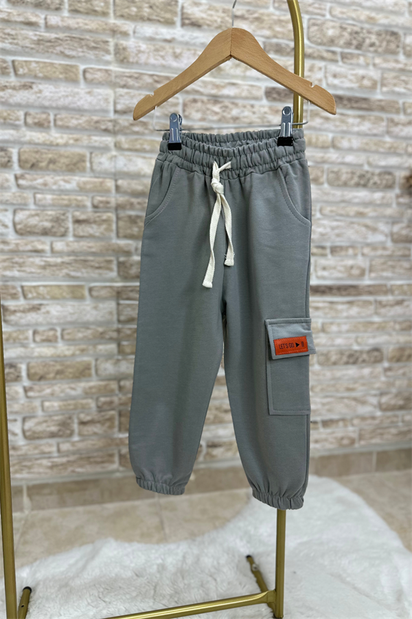 Erkek Çocuk Next Gri Kargo Cepli Eşofman Takım