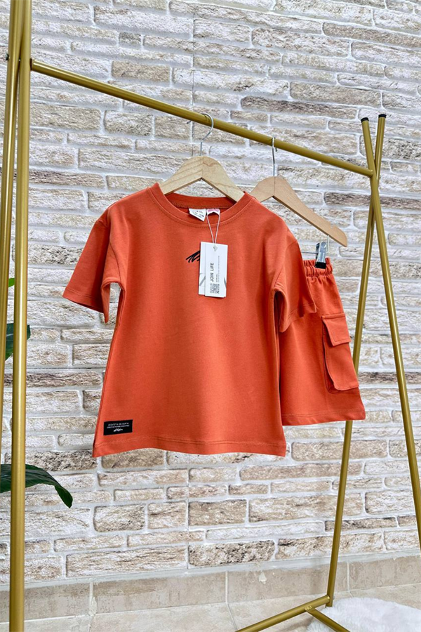 Next Kiremit Şortlu Takım