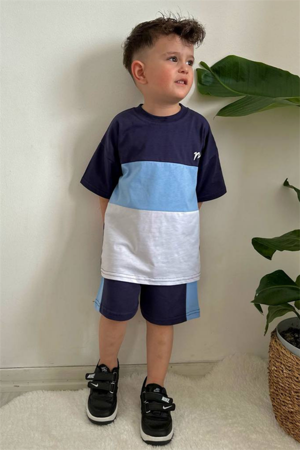 Next Laci Mavili Şortlu Takım