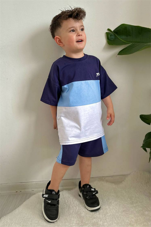 Next Laci Mavili Şortlu Takım