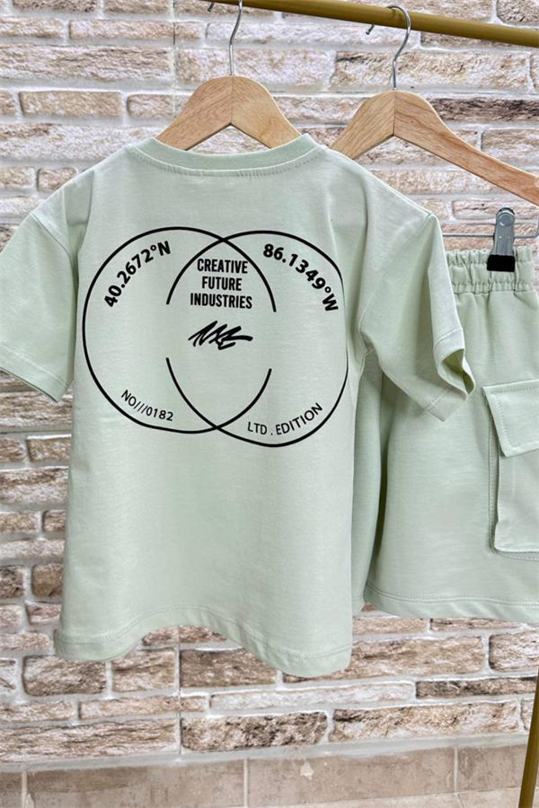 Next Su Yeşili Şortlu Takım