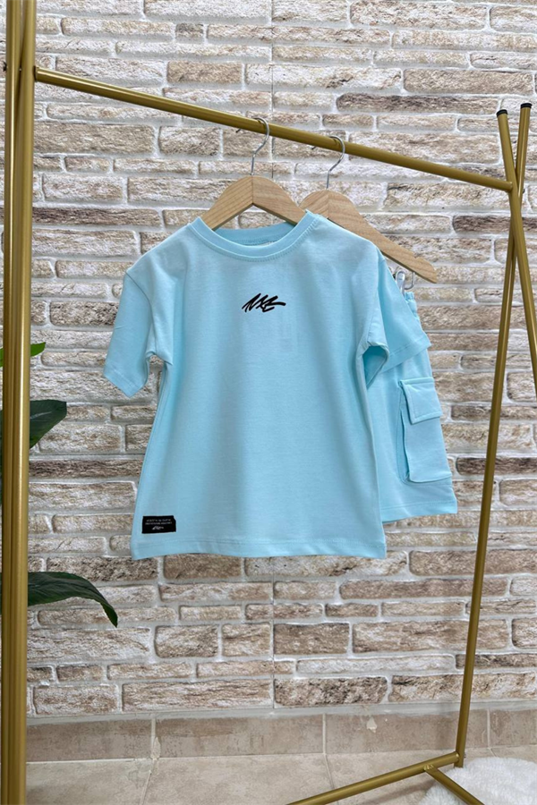 Next Turkuaz Şortlu Takım