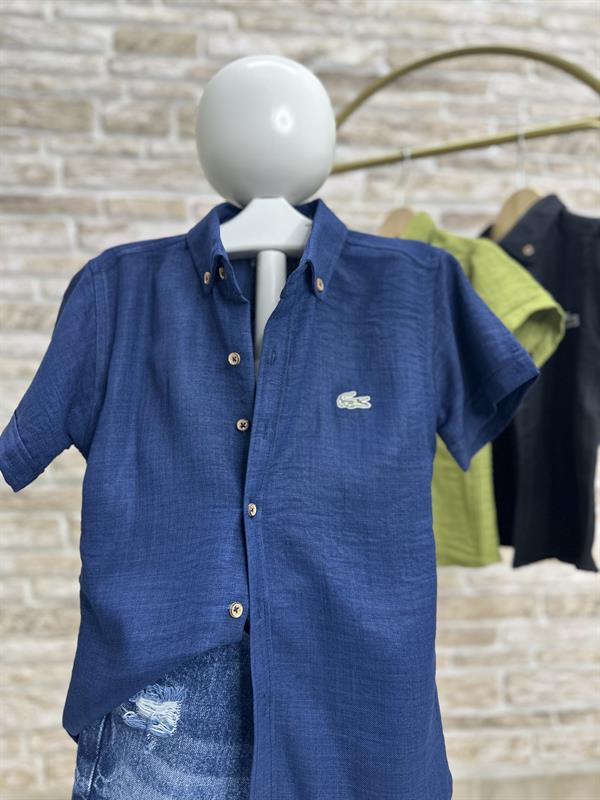 Orj. Marka Lacivert Gömlek