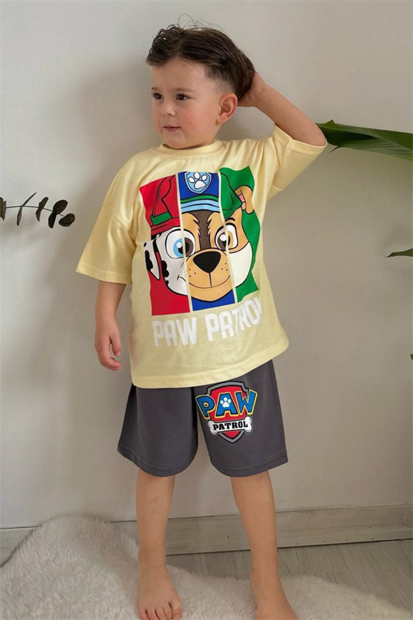 Pawpatrol Antrasit Şortlu Takım