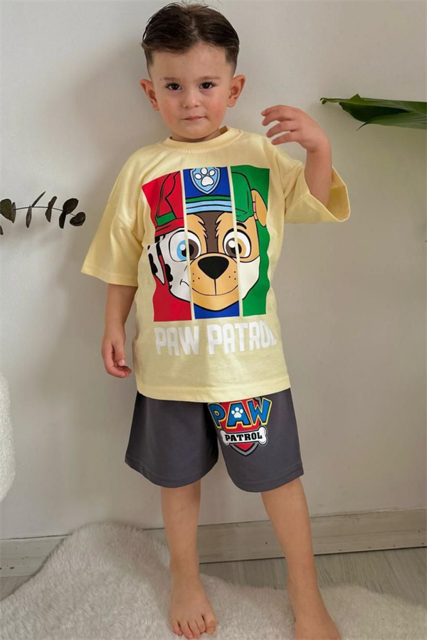 Pawpatrol Antrasit Şortlu Takım