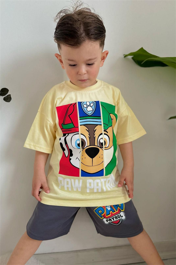 Pawpatrol Antrasit Şortlu Takım
