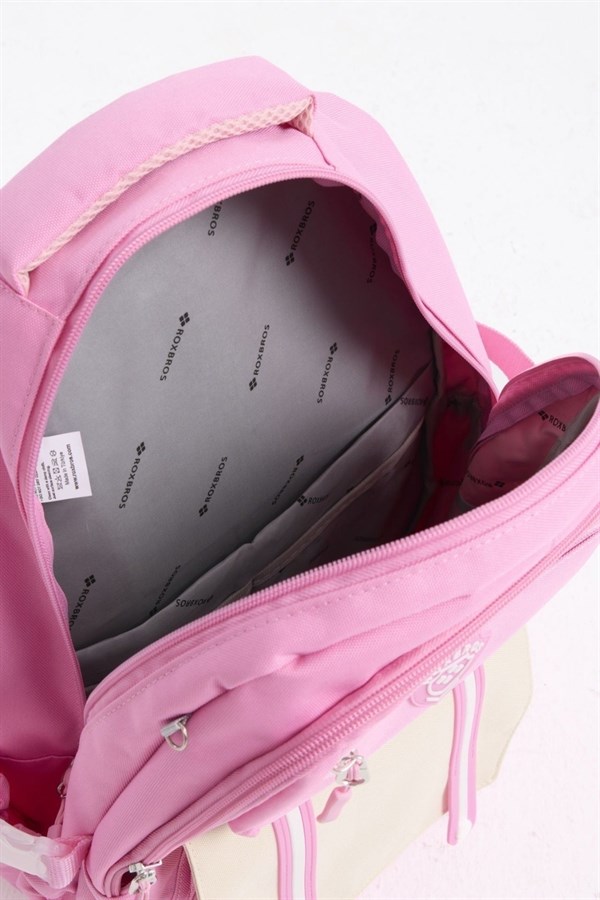 Pembe 3lü Set  Çocuk Sırt Çantası - Ilkokul, Ortaokul, Lise Uyumlu
