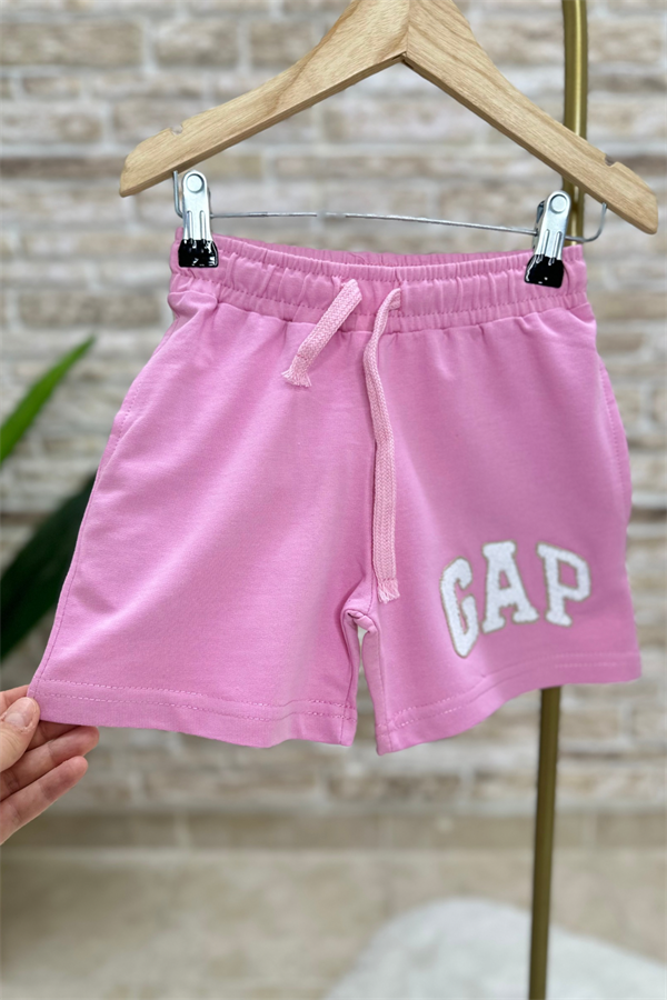Pembe Gap Şortlu Takım