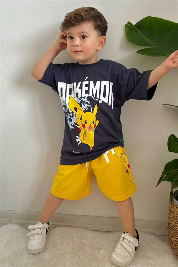 Pokemon Şortlu Takım