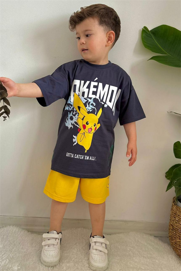 Pokemon Şortlu Takım