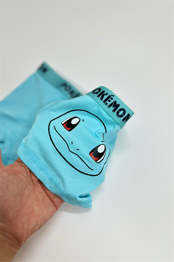 Erkek Çocuk Pokemon Turkuaz Boxer
