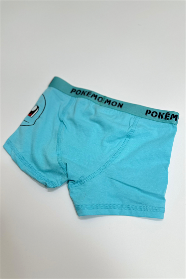 Erkek Çocuk Pokemon Turkuaz Boxer