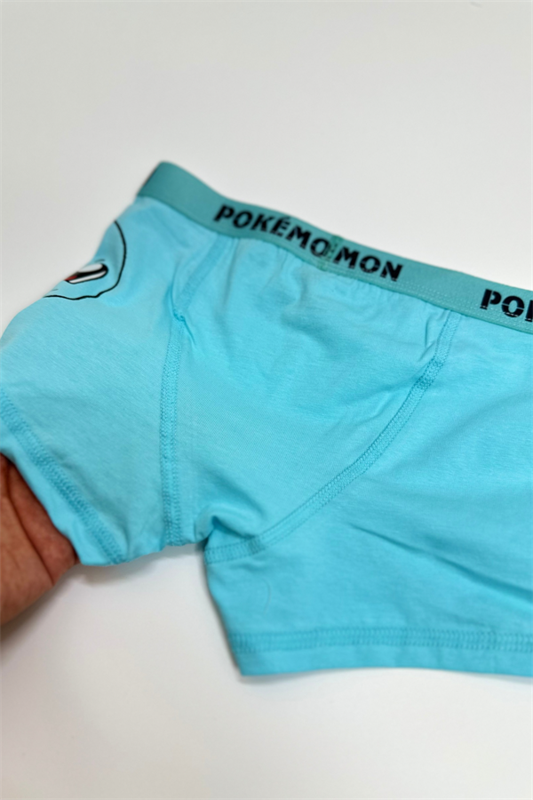 Erkek Çocuk Pokemon Turkuaz Boxer