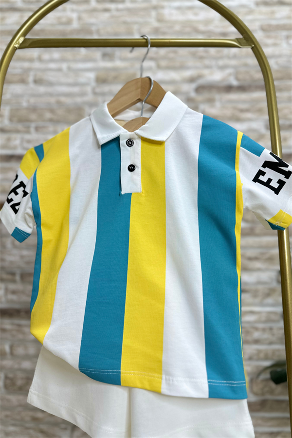 Polo Yaka  Şortlu Takım