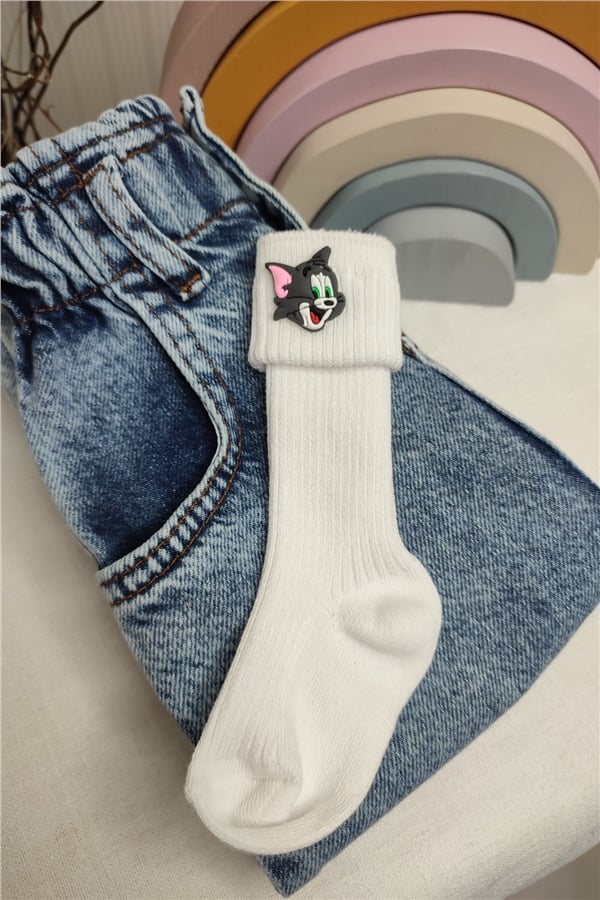 Tom Figürlü Çorap