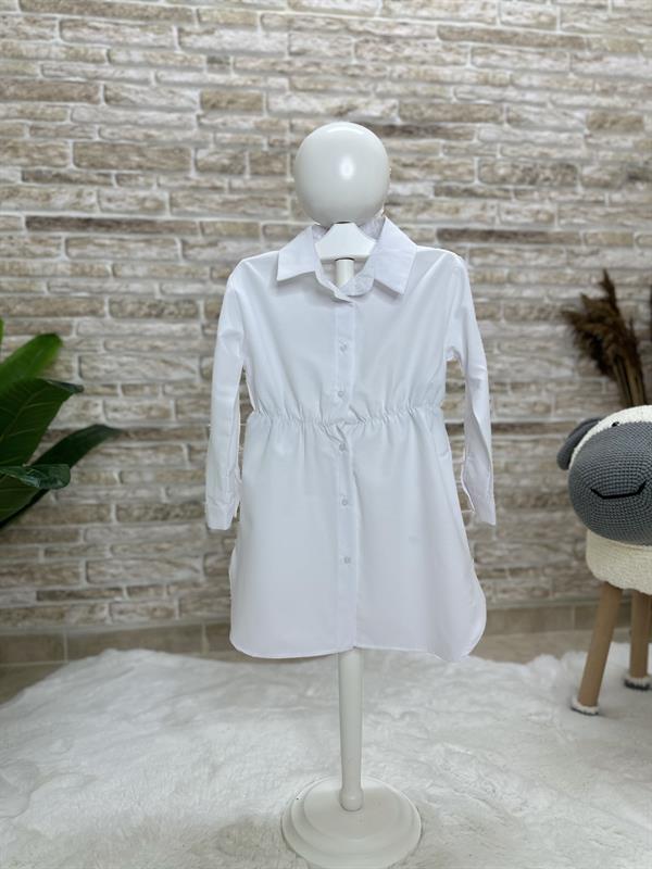 Triko Detaylı Tunik Gömlek Takım