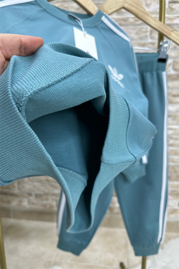 Unisex  2 İplik Adids Mavi Takım