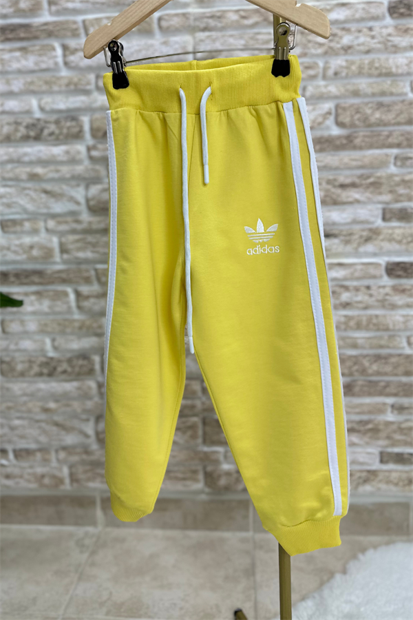 Unisex  2 İplik Adids Sarı Takım