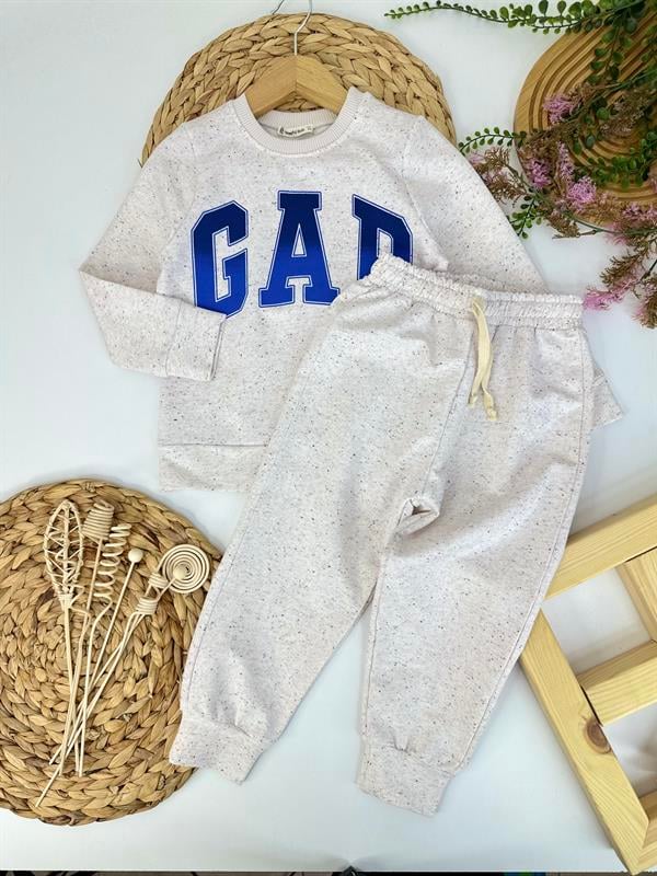 Unisex 2 İplik Gap Ekru Takım