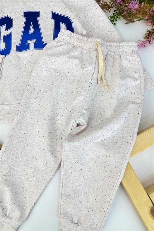 Unisex 2 İplik Gap Ekru Takım