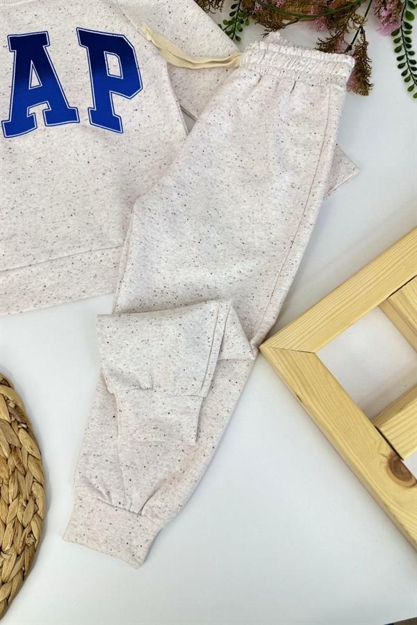 Unisex 2 İplik Gap Ekru Takım