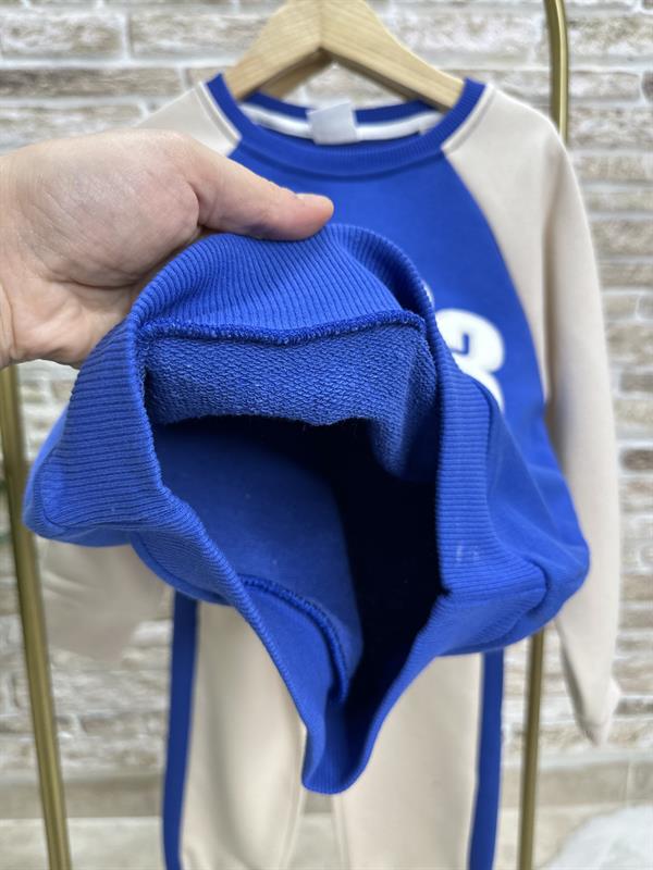 Unisex 23 Baskı Saks İkili Takım