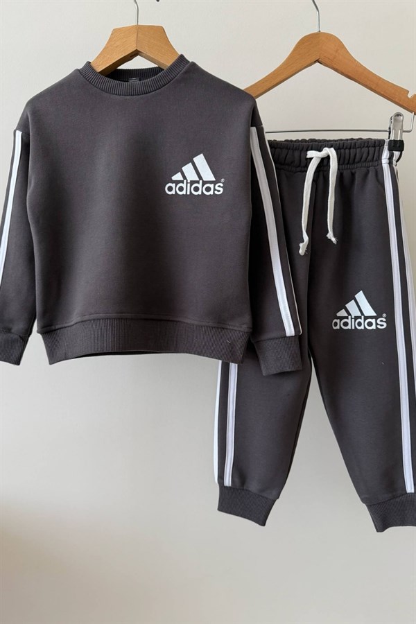 Unisex 3 İplik Antrasit  Ads Takım