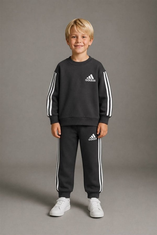 Unisex 3 İplik Antrasit  Ads Takım