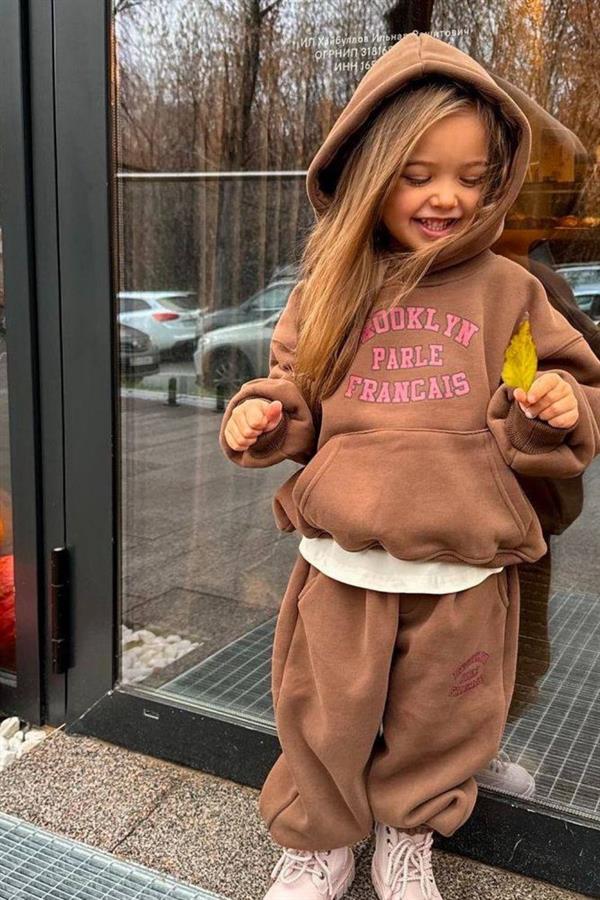 Unisex 3 İplik Brooklyn Kapüşonlu Takım