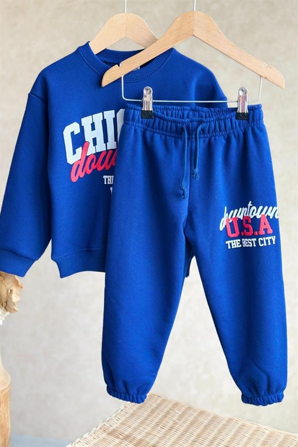 Unisex 3 İplik Chicago Team Sax Takım