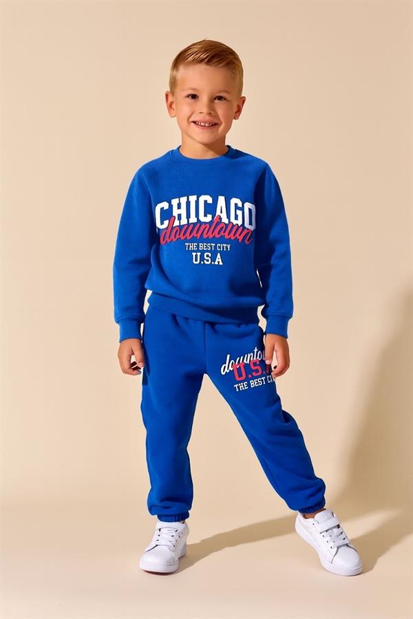 Unisex 3 İplik Chicago Team Sax Takım