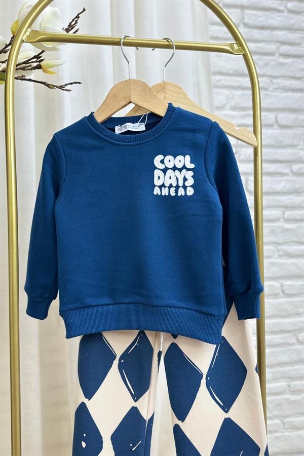 Unisex 3 İplik Cool Petrol Takım