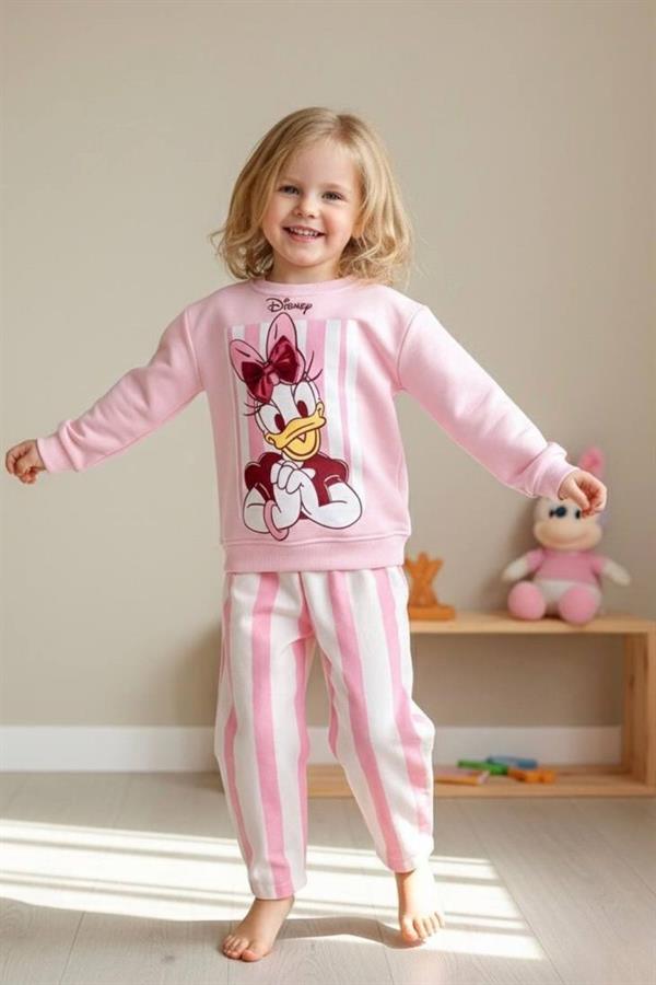 Unisex 3 İplik Daisy Pantolon Takım