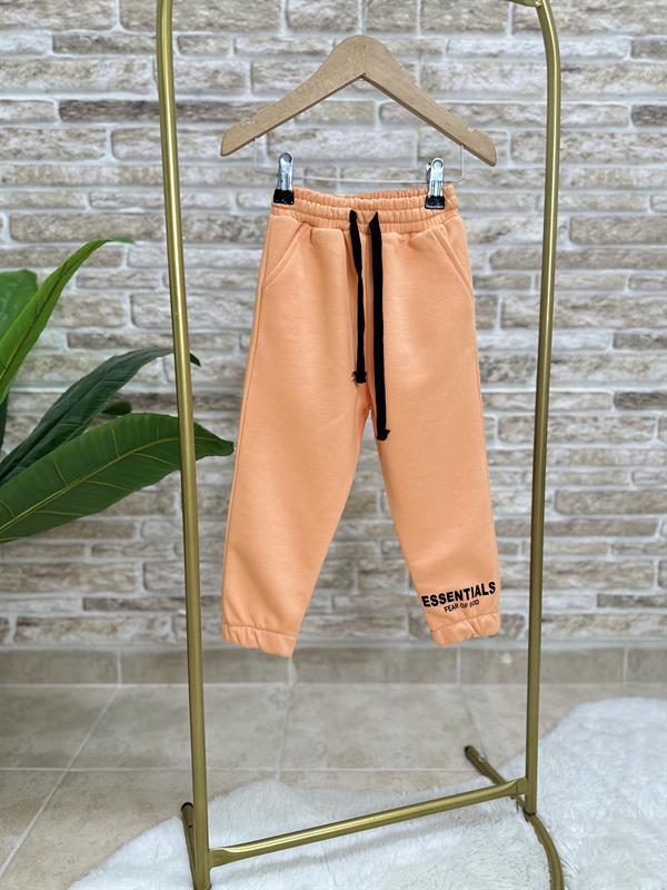 Unisex 3 İplik Essentials Somon Takım